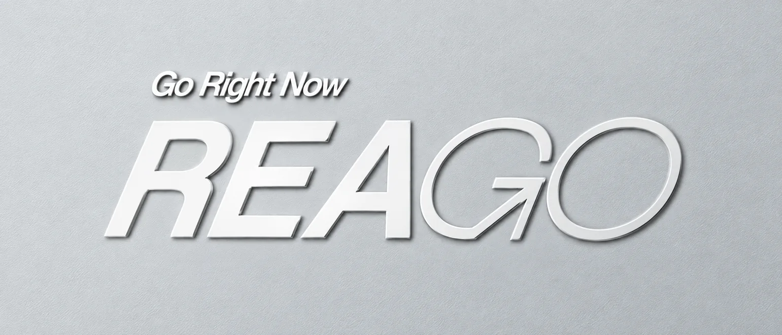 REAGO Go Right Now 品牌主视觉